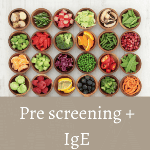 pree screening plus IgE