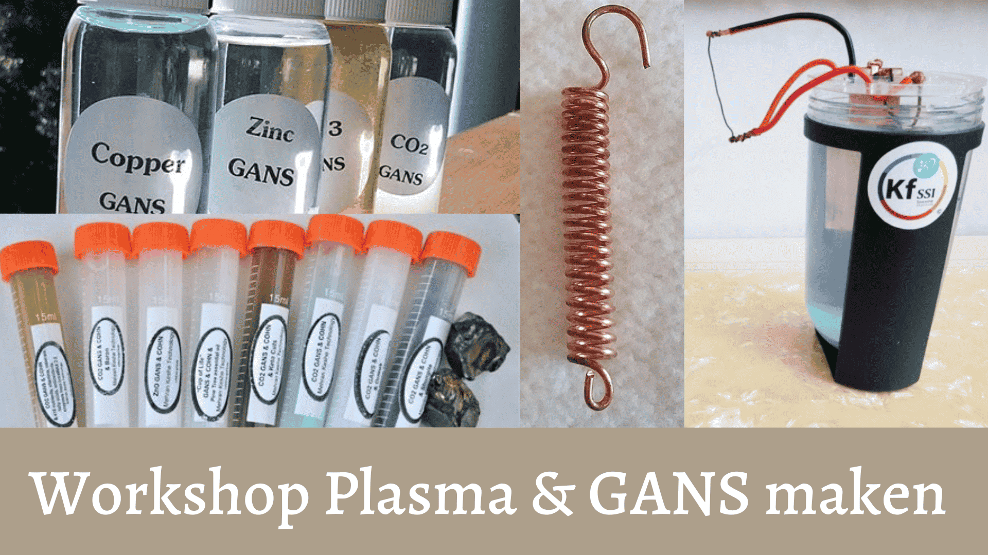 workshop plasma en GANS maken