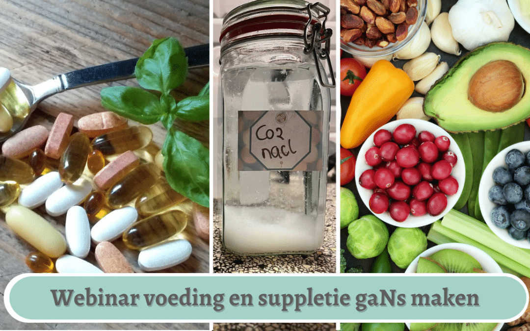 Webinar Voeding en suppletie GaNs maken